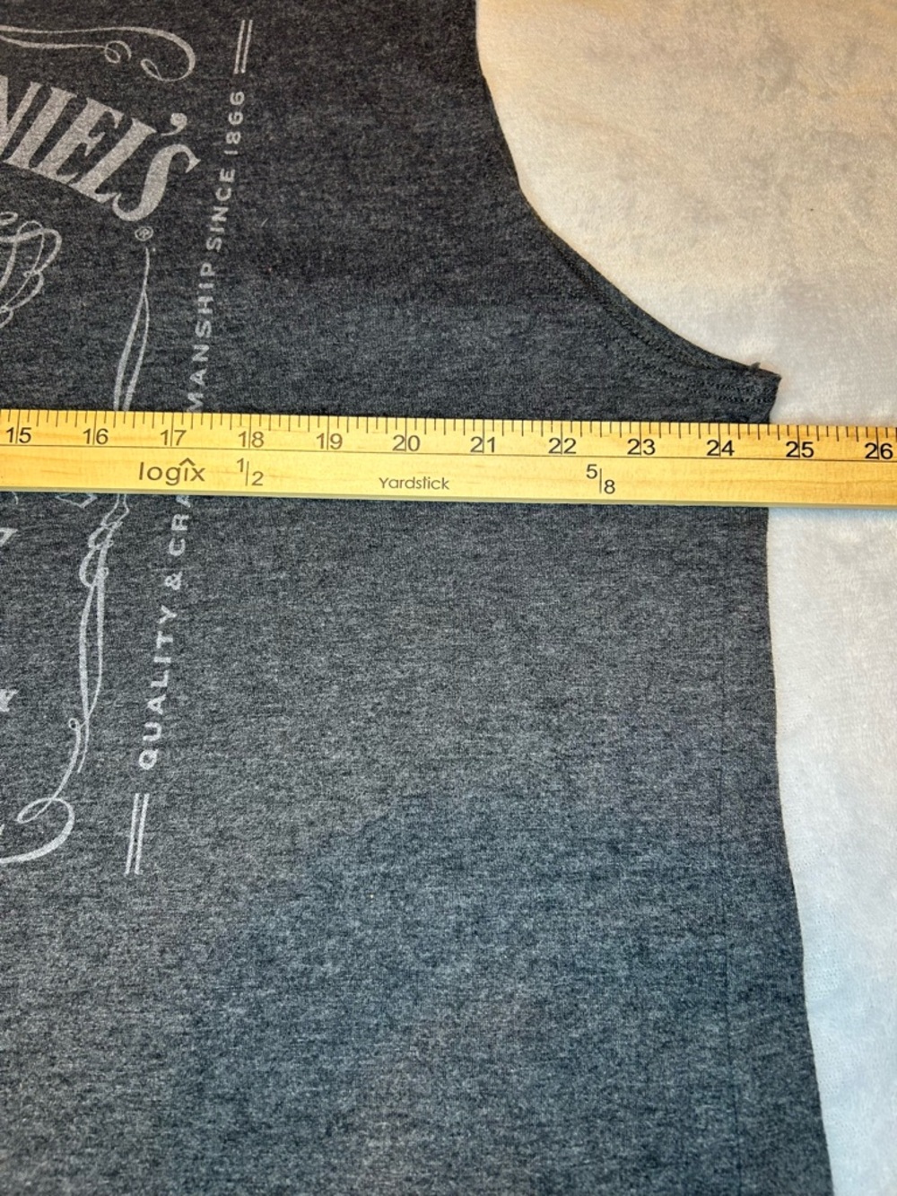 Jack Daniel’s Sleeveless Tank XXL Gray Whiskey Graphic Tee - Picture 5 of 10